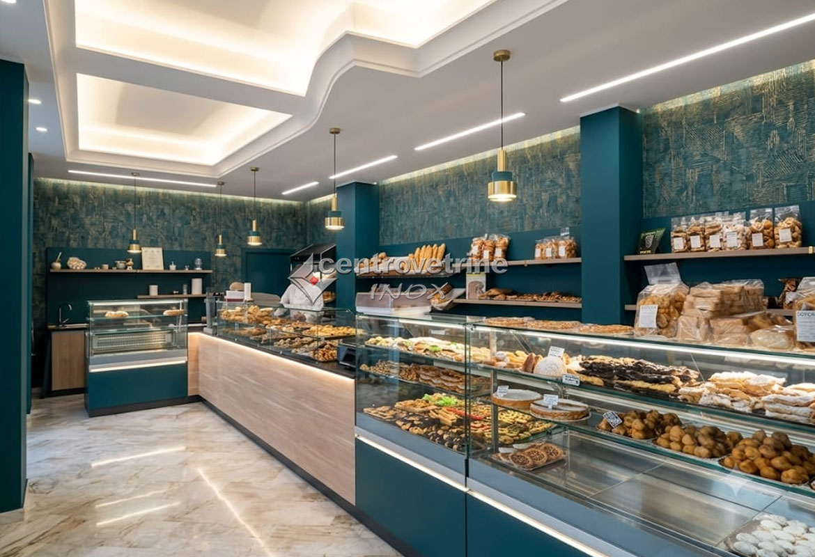 REALIZZAZIONI LOCALI COMMERCIALI FOOD CENTROVETRINEINOX